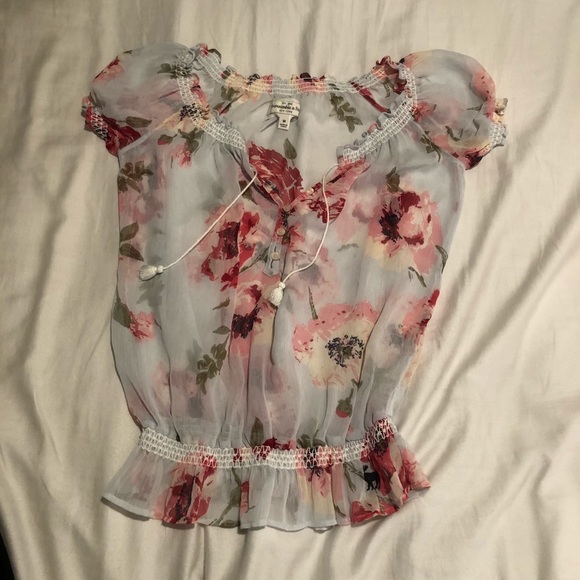 Abercrombie sheer top - Picture 1 of 1